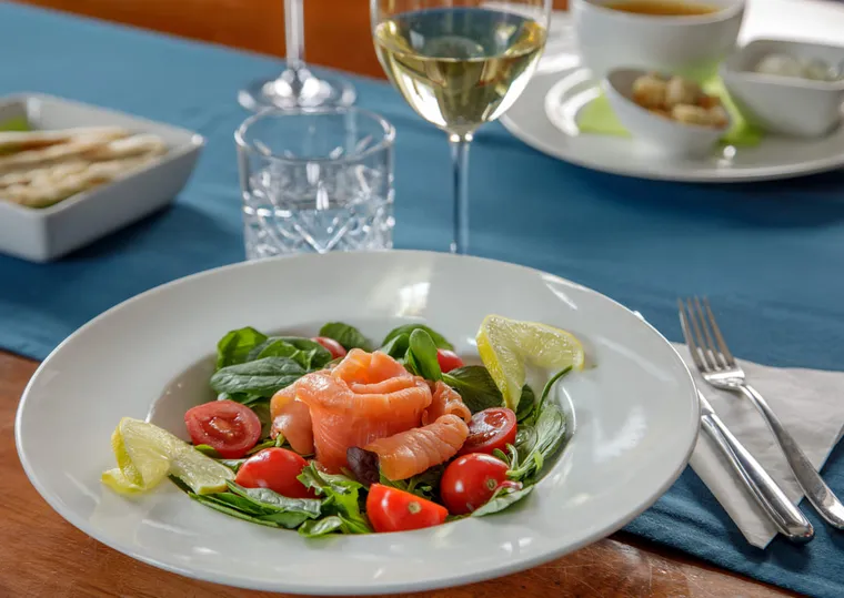 Piatti della cucina romana del ristorante