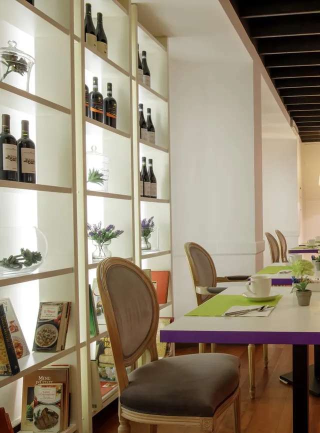 Il ristorante all'interno del Fenix Hotel Roma